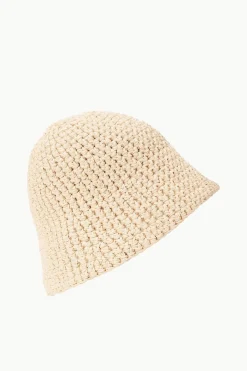 STAUD CROCHET HAT   NATURAL Clearance