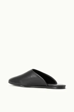 STAUD CUSTOM ABBY SLIPPER   BLACK New