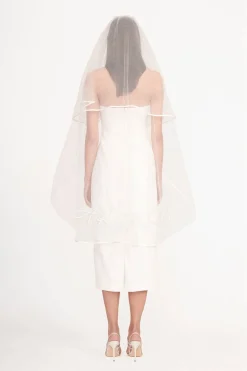 STAUD CUSTOM EMBROIDERED INITIALS VEIL Online