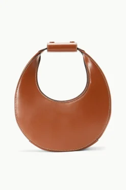 STAUD CUSTOM MINI MOON BAG   TAN Sale