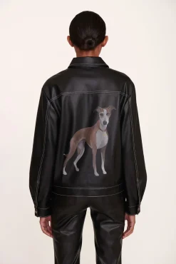 STAUD CUSTOM RYAN JACKET   BLACK Discount