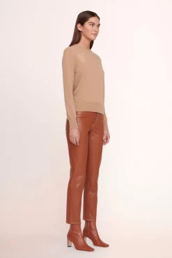 STAUD CUSTOM x C.BONZ CASHMERE SWEATER   CAMEL Discount