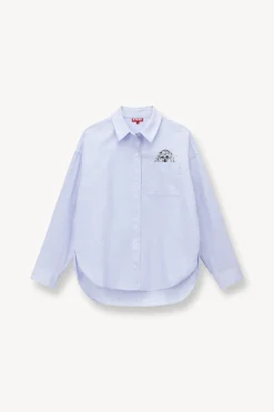 STAUD CUSTOM x C.BONZ CLASSIC OVERSIZED SHIRT  OXFORD BLUE OXFORDBLUE Hot