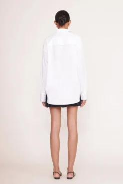 STAUD CUSTOM x C.BONZ CLASSIC OVERSIZED SHIRT   WHITE Online