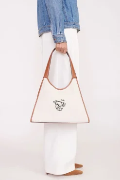 STAUD CUSTOM x C.BONZ SOFT REY BAG CREAM TAN CREAMTAN Clearance