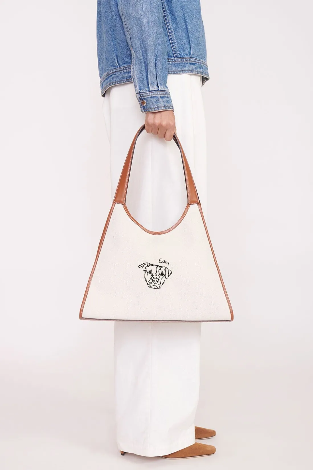 STAUD CUSTOM x C.BONZ SOFT REY BAG CREAM TAN CREAMTAN Clearance