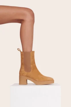 STAUD CYBIL BOOT  CASHEW SUEDE CASHEWSUEDE Best