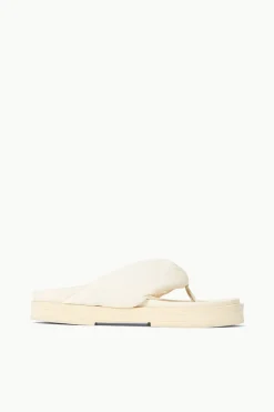 STAUD DAHLIA PLATFORM   CREAM Discount
