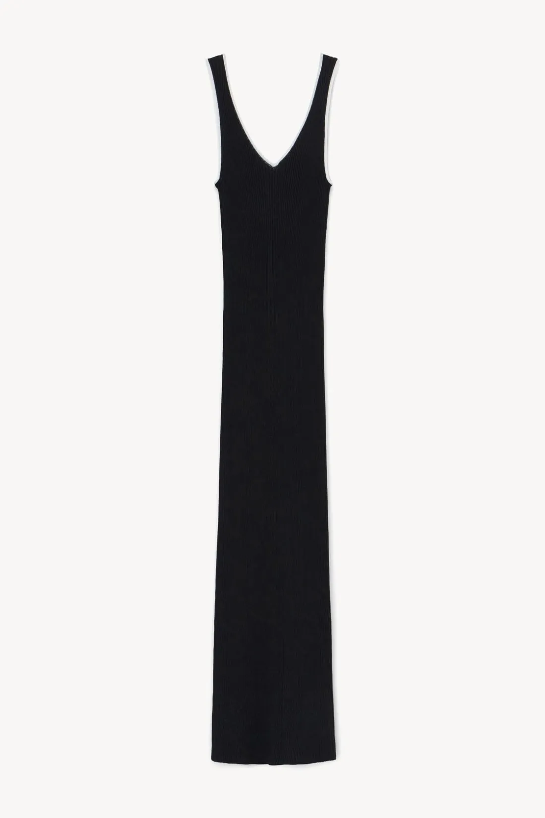 STAUD DANA DRESS BLACK BLACKWHITE New