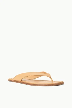 STAUD DANTE THONG SLIDE   PORCINI New