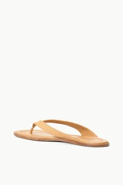 STAUD DANTE THONG SLIDE   PORCINI New