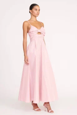 STAUD DAYANARA DRESS  CHERRY BLOSSOM CHERRYBLOSSOM New