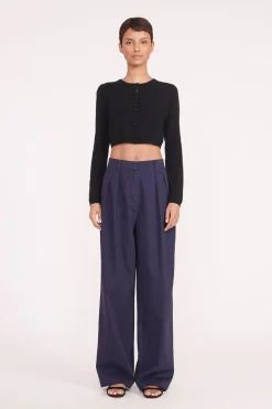STAUD DEANNA SWEATER   BLACK Online