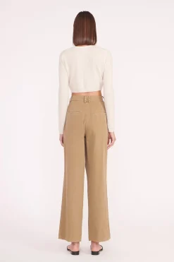 STAUD DEANNA SWEATER   CREME Outlet