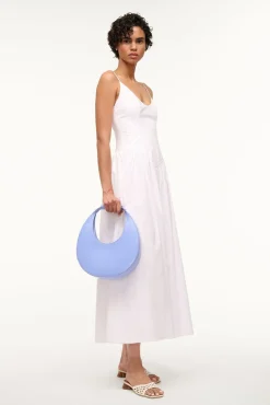 STAUD DENA DRESS   WHITE Outlet