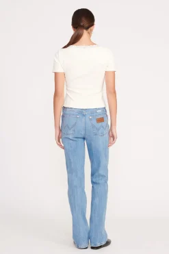 STAUD DIXIE TOP   IVORY New