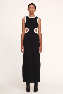 STAUD DOLCE DRESS   BLACK Best