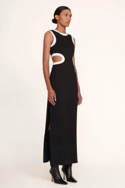 STAUD DOLCE DRESS   BLACK Best