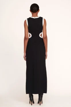 STAUD DOLCE DRESS   BLACK Best
