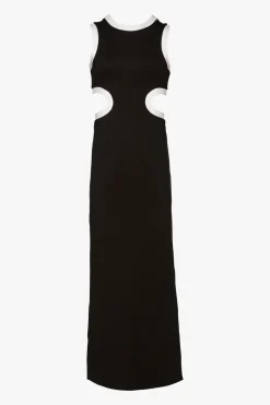 STAUD DOLCE DRESS   BLACK Best