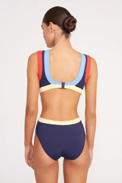 STAUD DOLCE ONE PIECE  NAVY COLORBLOCK NAVYCOLORBLOCK Clearance