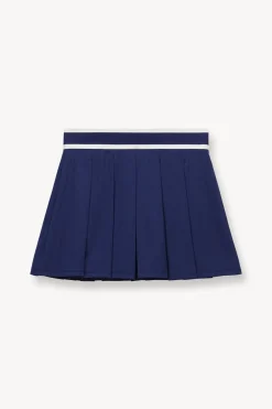 STAUD DOUBLES SKIRT   NAVY Clearance