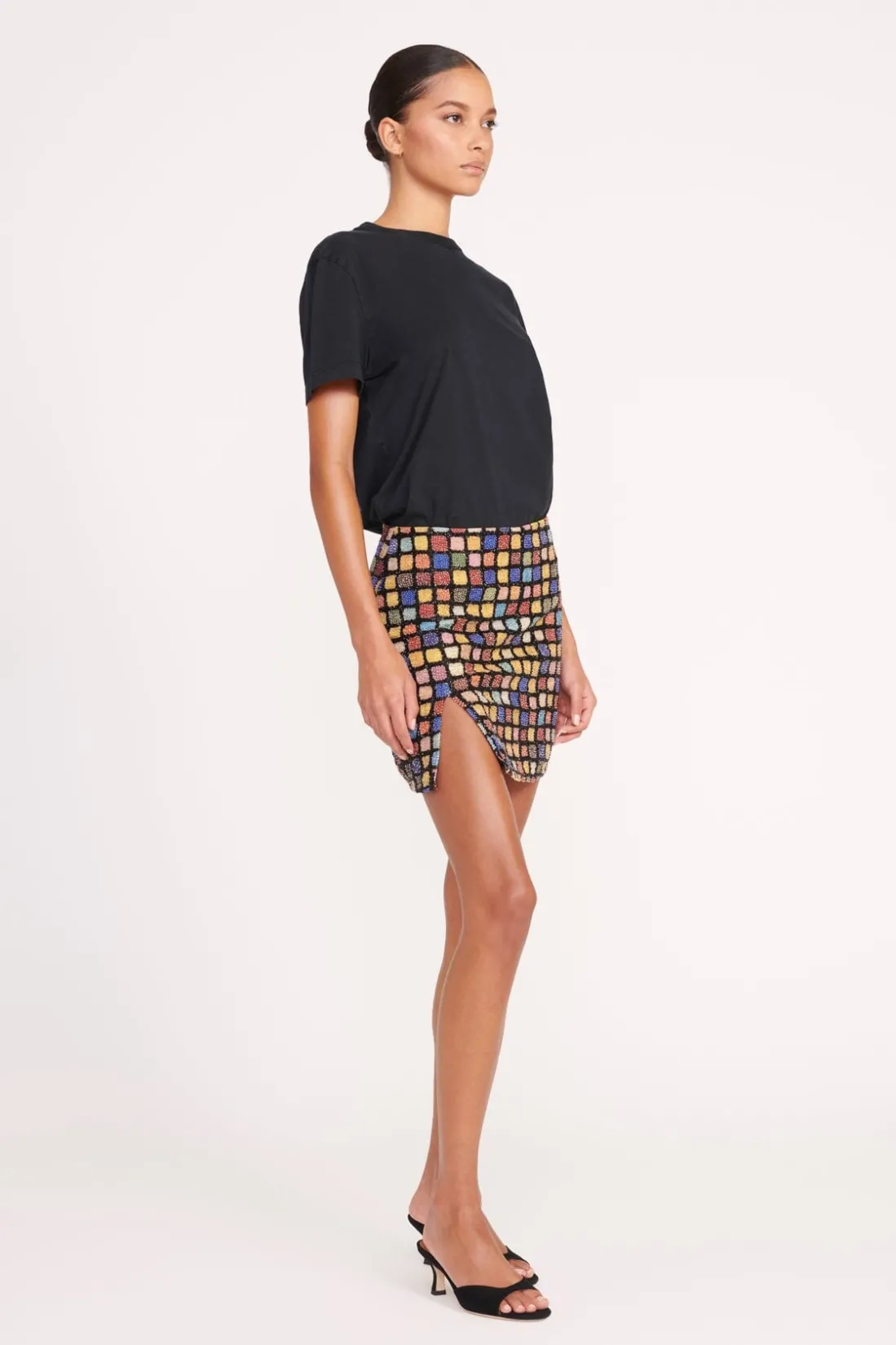 STAUD EMERIE SKIRT DANCE FLOOR DANCEFLOOR New