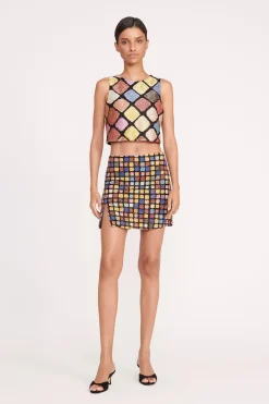 STAUD EMERIE SKIRT DANCE FLOOR DANCEFLOOR New