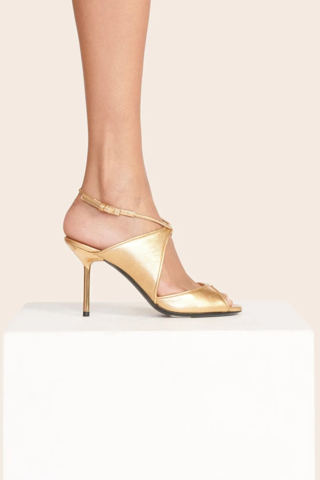 STAUD EMILIA STILETTO GOLD Outlet