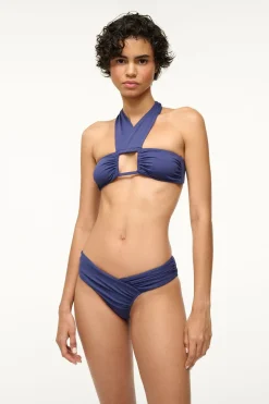 STAUD EMSLEY BIKINI BOTTOM   NAVY