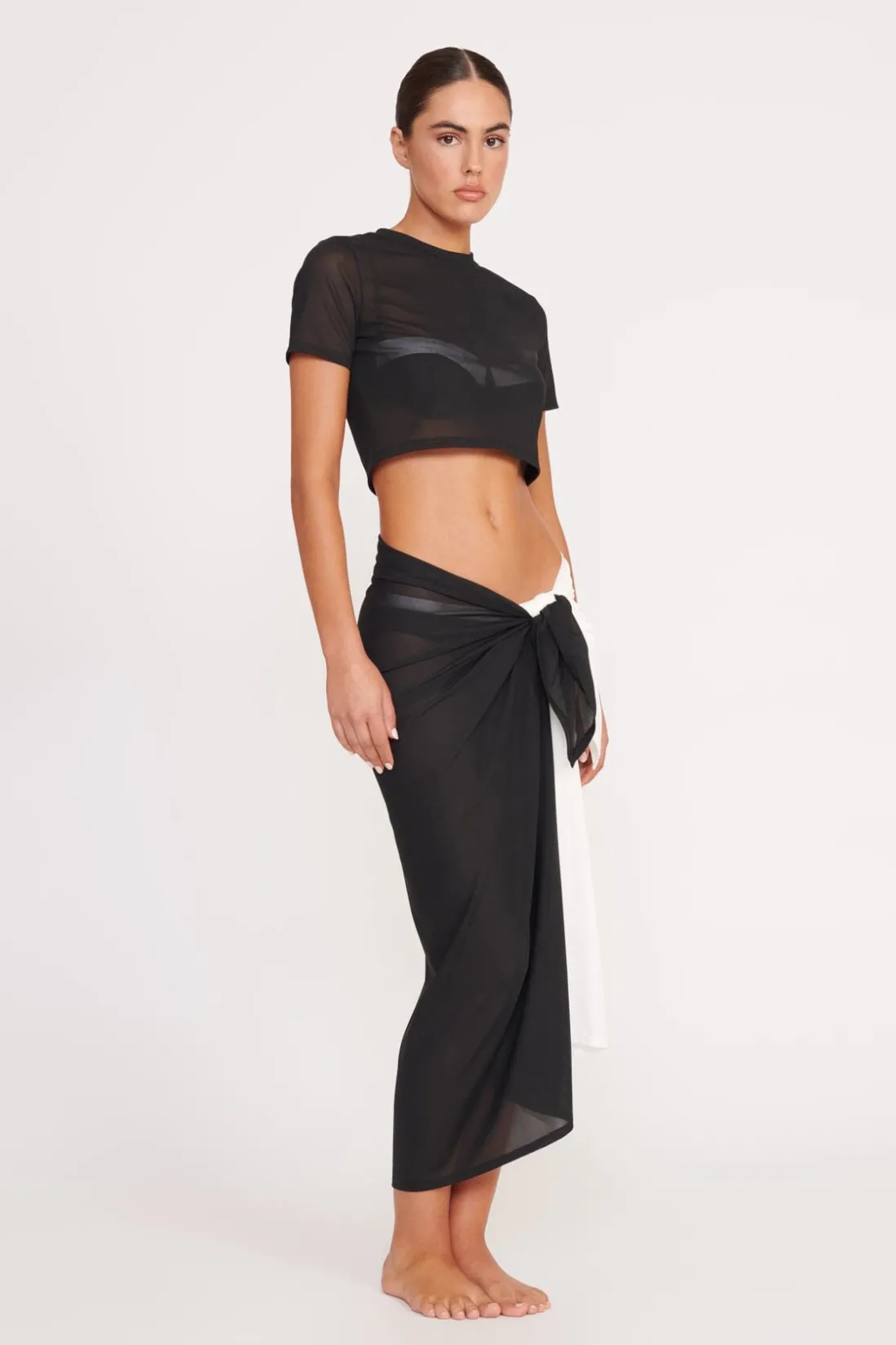 STAUD FERNANDA TOP BLACK Discount