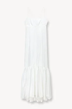 STAUD FLORENCE DRESS   WHITE Clearance