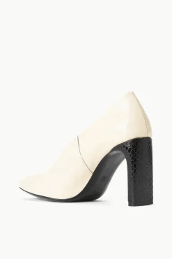 STAUD FLORENTINE PUMP  CREAM BLACK CREAMBLACK Hot