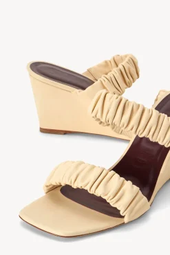 STAUD FRANKIE WEDGE   CREAM Online