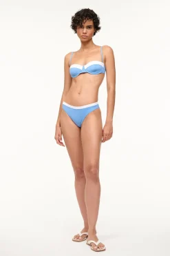 STAUD GEMMA BIKINI BOTTOM  AZURE WHITE AZUREWHITE Hot