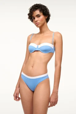 STAUD GEMMA BIKINI BOTTOM  AZURE WHITE AZUREWHITE Hot