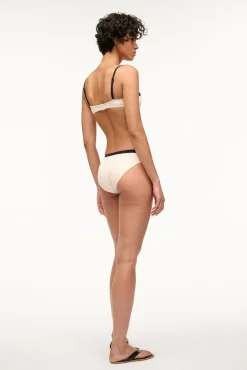 STAUD GEMMA BIKINI BOTTOM  IVORY BLACK IVORYBLACK Online