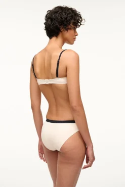 STAUD GEMMA BIKINI BOTTOM  IVORY BLACK IVORYBLACK Online