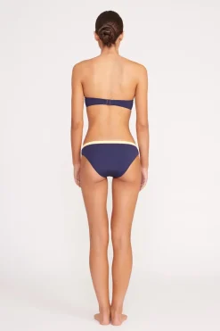STAUD GEMMA BIKINI BOTTOM  NAVY COLORBLOCK NAVYCOLORBLOCK Best