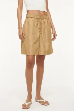 STAUD GENNY SHORT   FAWN Discount