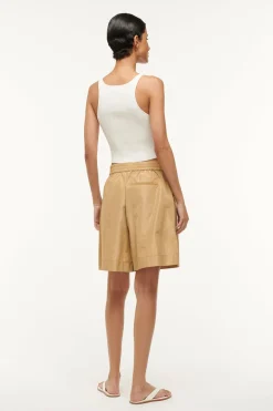 STAUD GENNY SHORT   FAWN Discount