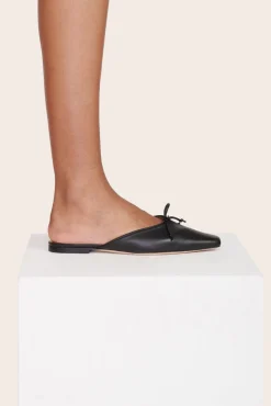 STAUD GINA MULE   BLACK