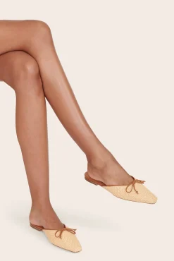 STAUD GINA MULE   RAFFIA NATURAL Best