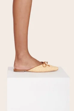 STAUD GINA MULE   RAFFIA NATURAL Best