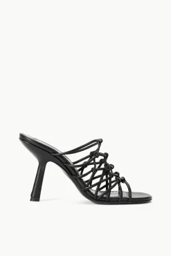 STAUD GIOTTO KNOT HEEL   BLACK Outlet