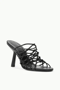 STAUD GIOTTO KNOT HEEL   BLACK Outlet