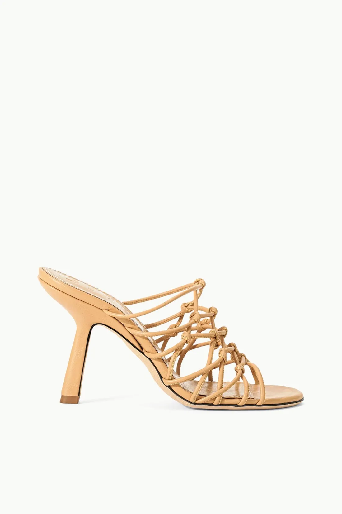 STAUD GIOTTO KNOT HEEL PORCINI