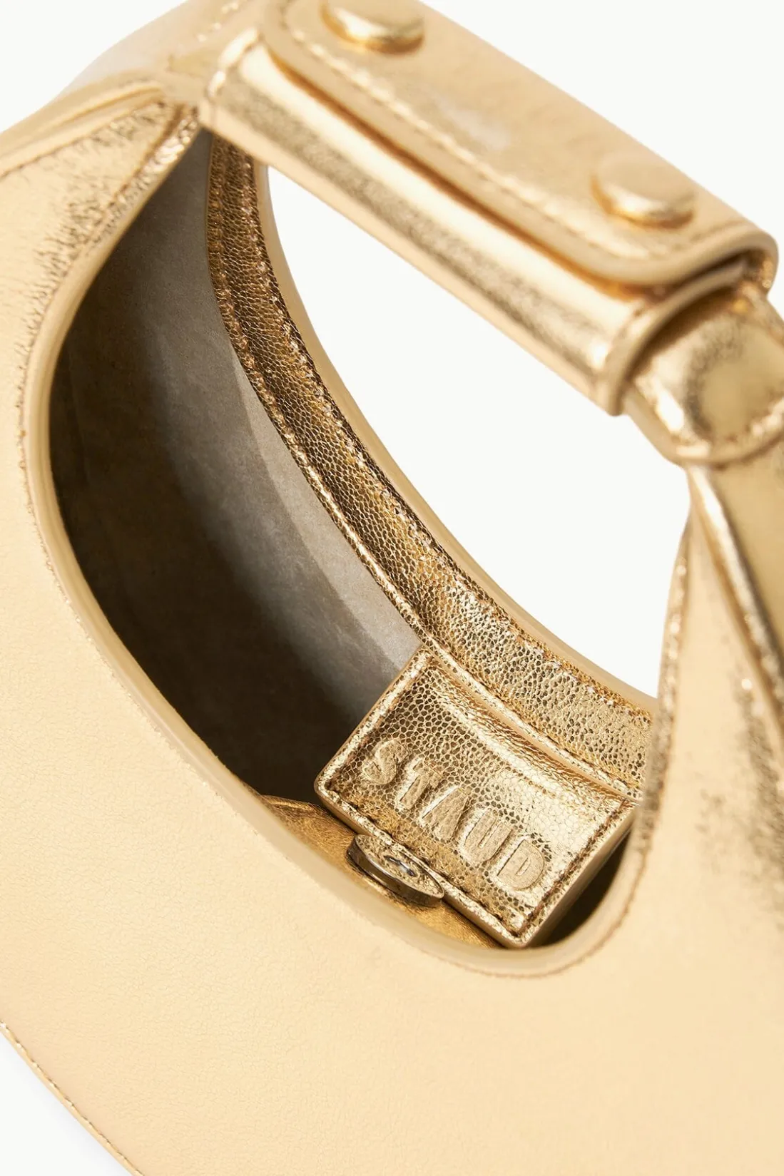 STAUD GOODNIGHT MOON BAG GOLD Discount
