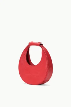 STAUD GOODNIGHT MOON BAG  RED ROSE REDROSE Best