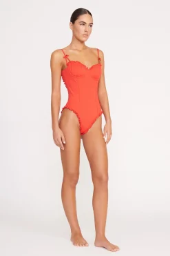 STAUD GOSSAMER ONE PIECE  RED ROSE REDROSE Online